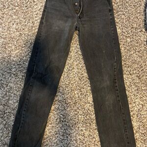 Levi's Women's Black Boyfriend Jeans